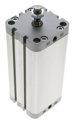 ISO 21287 Doppeltwirkender Kompaktzylinder 63-125mm - Magnetisch - Außengewinde