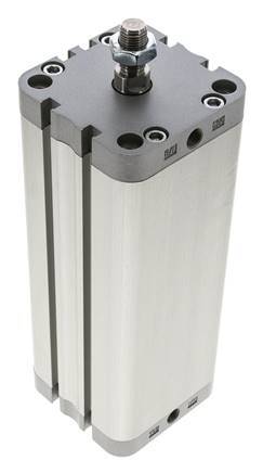 ISO 21287 Doppeltwirkender Kompaktzylinder 63-15mm - Magnetisch - Außengewinde