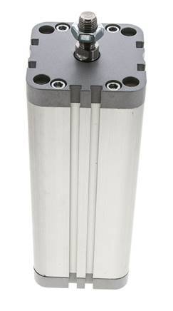 ISO 21287 Doppeltwirkender Kompaktzylinder 63-15mm - Magnetisch - Außengewinde