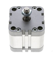 ISO 21287 Compact Double Acting Cylinder 63-20mm - Magnetic - Male Rod