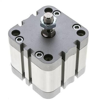 ISO 21287 Doppeltwirkender Kompaktzylinder 63-20mm - Magnetisch - Außengewinde