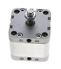 ISO 21287 Doppeltwirkender Kompaktzylinder 63-20mm - Magnetisch - Außengewinde