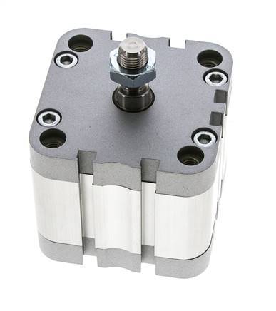 ISO 21287 Doppeltwirkender Kompaktzylinder 63-20mm - Magnetisch - Außengewinde