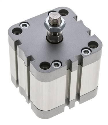 ISO 21287 Doppeltwirkender Kompaktzylinder 63-25mm - Magnetisch - Stange mit Außengewinde