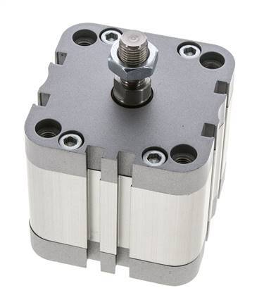 ISO 21287 Doppeltwirkender Kompaktzylinder 63-25mm - Magnetisch - Stange mit Außengewinde