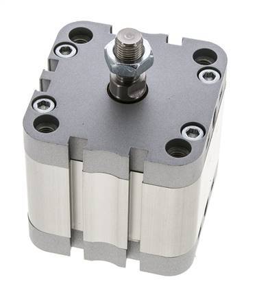 ISO 21287 Doppeltwirkender Kompaktzylinder 63-25mm - Magnetisch - Stange mit Außengewinde