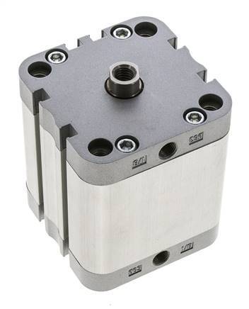 ISO 21287 Kompakter doppeltwirkender Zylinder 63-40mm - Magnetisch