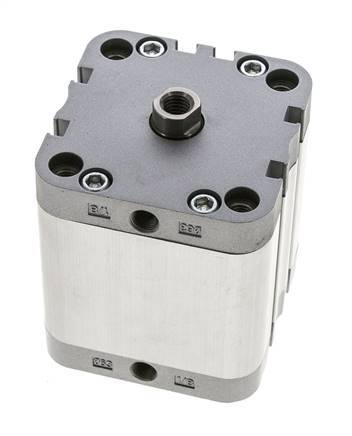 ISO 21287 Kompakter doppeltwirkender Zylinder 63-40mm - Magnetisch