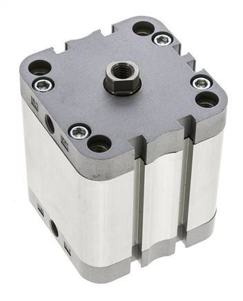 ISO 21287 Kompakter doppeltwirkender Zylinder 63-40mm - Magnetisch