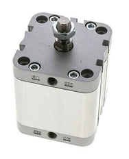 ISO 21287 Doppeltwirkender Kompaktzylinder 63-40mm - Magnetisch - Außengewinde