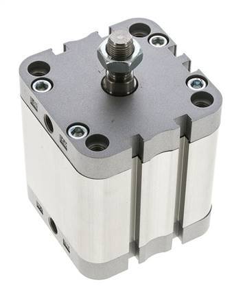 ISO 21287 Doppeltwirkender Kompaktzylinder 63-40mm - Magnetisch - Außengewinde