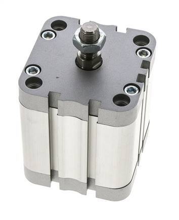 ISO 21287 Doppeltwirkender Kompaktzylinder 63-40mm - Magnetisch - Außengewinde
