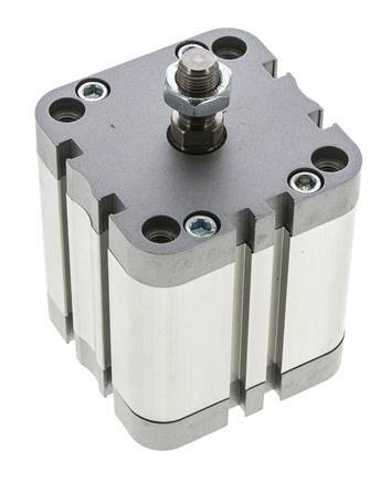 ISO 21287 Doppeltwirkender Kompaktzylinder 63-40mm - Magnetisch - Außengewinde