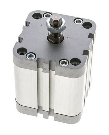 ISO 21287 Doppeltwirkender Kompaktzylinder 63-40mm - Magnetisch - Außengewinde