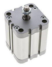 ISO 21287 Doppeltwirkender Kompaktzylinder 63-50mm - Magnetisch - Stange mit Außengewinde