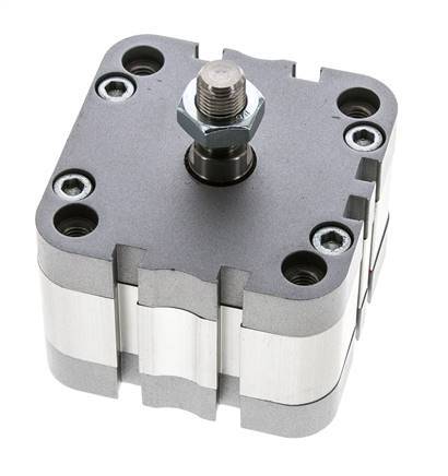 ISO 21287 Doppeltwirkender Kompaktzylinder 63-5mm - Magnetisch - Außengewinde