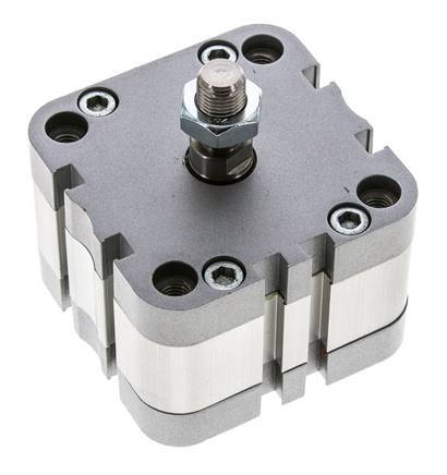ISO 21287 Doppeltwirkender Kompaktzylinder 63-5mm - Magnetisch - Außengewinde