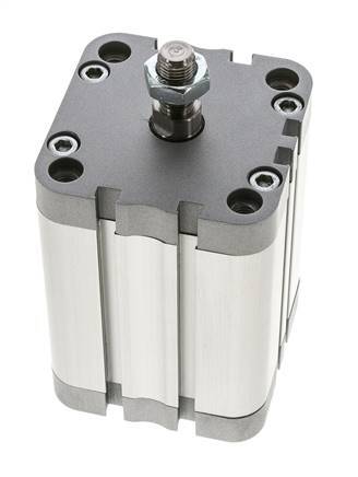 ISO 21287 Doppeltwirkender Kompaktzylinder 63-60mm - Magnetisch - Stange mit Außengewinde