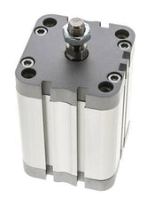 ISO 21287 Doppeltwirkender Kompaktzylinder 63-60mm - Magnetisch - Stange mit Außengewinde