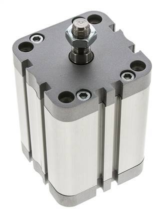 ISO 21287 Doppeltwirkender Kompaktzylinder 63-60mm - Magnetisch - Stange mit Außengewinde