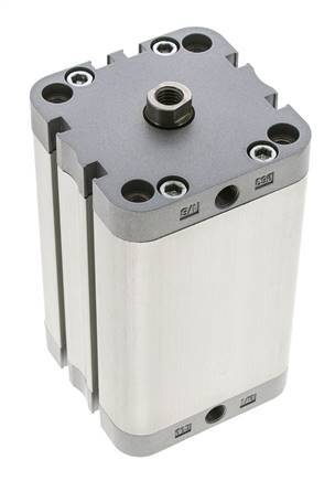 ISO 21287 Kompakter doppeltwirkender Zylinder 63-80mm - Magnetisch