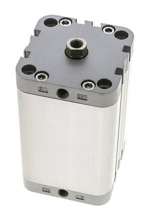 ISO 21287 Kompakter doppeltwirkender Zylinder 63-80mm - Magnetisch
