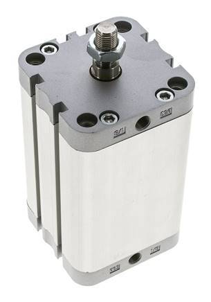 ISO 21287 Kompakter doppeltwirkender Zylinder 63-80mm - Magnetisch - Stange mit Außengewinde