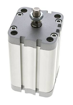 ISO 21287 Kompakter doppeltwirkender Zylinder 63-80mm - Magnetisch - Stange mit Außengewinde