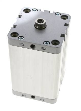 ISO 21287 Kompakter doppeltwirkender Zylinder 80-100mm - Magnetisch