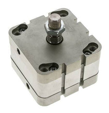 ISO 21287 Compact Double Acting Cylinder 80-10mm - Magnetic - Male Rod