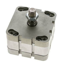 ISO 21287 Doppeltwirkender Kompaktzylinder 80-10mm - Magnetisch - Stange mit Außengewinde