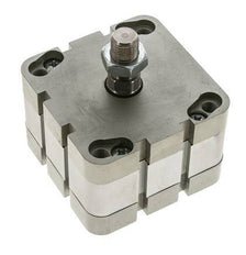 ISO 21287 Doppeltwirkender Kompaktzylinder 80-10mm - Magnetisch - Stange mit Außengewinde