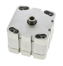ISO 21287 Kompakter doppeltwirkender Zylinder 80-15mm - Magnetisch