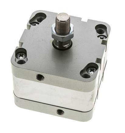 ISO 21287 Doppeltwirkender Kompaktzylinder 80-15mm - Magnetisch - Außengewinde