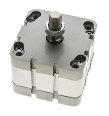 ISO 21287 Doppeltwirkender Kompaktzylinder 80-15mm - Magnetisch - Außengewinde