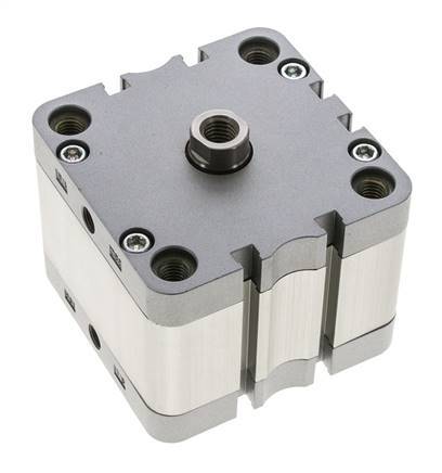 ISO 21287 Kompakter doppeltwirkender Zylinder 80-20mm - Magnetisch