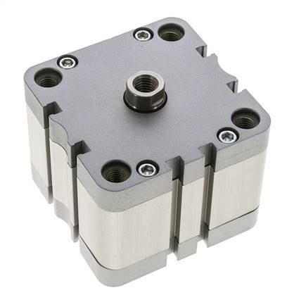 ISO 21287 Kompakter doppeltwirkender Zylinder 80-20mm - Magnetisch