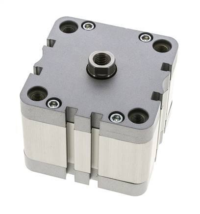 ISO 21287 Kompakter doppeltwirkender Zylinder 80-20mm - Magnetisch