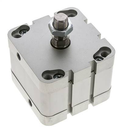 ISO 21287 Doppeltwirkender Kompaktzylinder 80-20mm - Magnetisch - Außengewinde