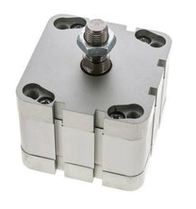 ISO 21287 Doppeltwirkender Kompaktzylinder 80-20mm - Magnetisch - Außengewinde