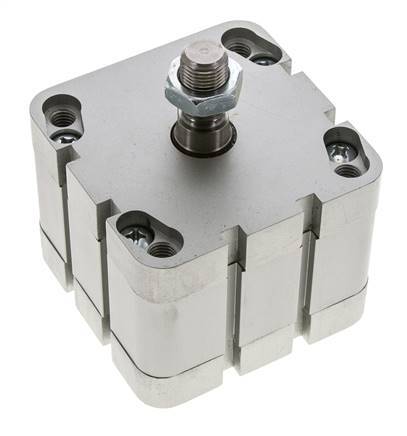 ISO 21287 Doppeltwirkender Kompaktzylinder 80-20mm - Magnetisch - Außengewinde