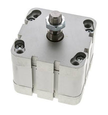 ISO 21287 Doppeltwirkender Kompaktzylinder 80-20mm - Magnetisch - Außengewinde