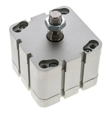 ISO 21287 Doppeltwirkender Kompaktzylinder 80-20mm - Magnetisch - Außengewinde