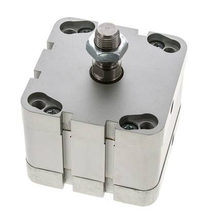 ISO 21287 Doppeltwirkender Kompaktzylinder 80-20mm - Magnetisch - Außengewinde