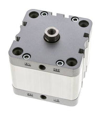 ISO 21287 Compact Double Acting Cylinder 80-25mm - Magnetic