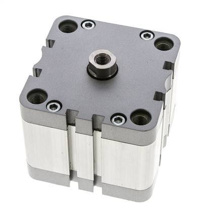 ISO 21287 Kompakter doppeltwirkender Zylinder 80-25mm - Magnetisch