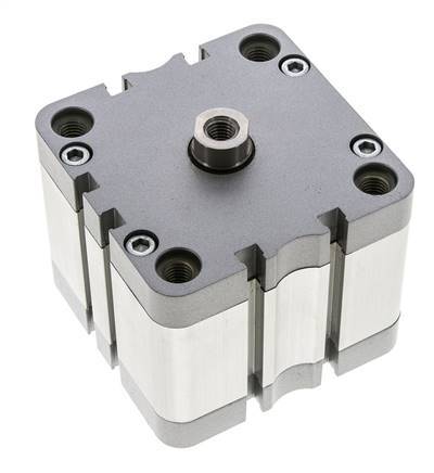 ISO 21287 Kompakter doppeltwirkender Zylinder 80-25mm - Magnetisch