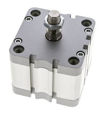 ISO 21287 Doppeltwirkender Kompaktzylinder 80-25mm - Magnetisch - Stange mit Außengewinde