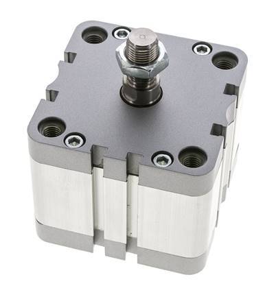 ISO 21287 Doppeltwirkender Kompaktzylinder 80-25mm - Magnetisch - Stange mit Außengewinde