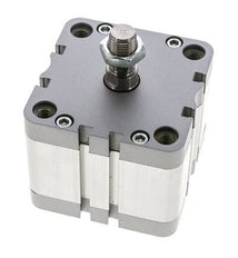 ISO 21287 Doppeltwirkender Kompaktzylinder 80-25mm - Magnetisch - Stange mit Außengewinde